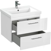 Товар: Тумба под раковину Cersanit Lara 60 64133 подвесная Белая - фото 5 Тумба под раковину Cersanit Lara 60 64133 подвесная Белая — фото 5, Тумбы под раковину