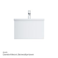 Товар: Тумба под раковину AM.PM Gem 60 M90FHX06021WG подвесная Белая - фото 4 Тумба под раковину AM.PM Gem 60 M90FHX06021WG подвесная Белая — фото 4, Мебель для ванной