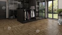 Ламинат Alpine Floor Herringbone 12 Pro LF106-10 Дуб Бордо 606х101х12 мм — фото 2, Ламинат