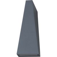 Настенный светильник Artelamp Cometa A1524AL-1GY Серый — фото 1, Уличное освещение