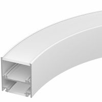 Профиль алюминиевый Arlight 032696 подвесной для радиусных светильников Белый — фото 1, Профили для светодиодных лент