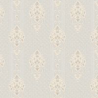 Обои Roberto Borzagi King 90111-4 Винил на флизелине (1,06*10) Бежевый, Полоса/Дамаск — фото 1, Обои для стен