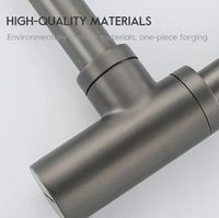 Сифон для раковины Frap F82-9 Оружейная сталь — фото 3, Сифоны для раковины