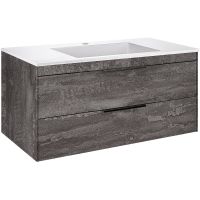 Товар: Тумба под раковину Vincea Chiara 2D 100 подвесная G.Stone арт-VMC-2C2100GS - фото 2 Тумба под раковину Vincea Chiara 2D 100 подвесная G.Stone арт-VMC-2C2100GS — фото 2, Тумбы под раковину