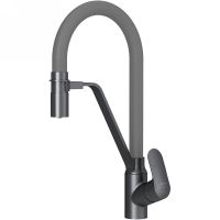 Смеситель для кухни AM.PM Like F8007825 Черный матовый Серый — фото 16, Смесители для кухни