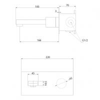 Товар: Смеситель для раковины Abber Rund AF8712NG Никель - фото 3 Смеситель для раковины Abber Rund AF8712NG Никель — фото 3, Смесители для раковины