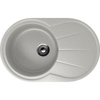 Кухонная мойка Ulgran Classic U-503-310 Серая — фото 1, Кухонные мойки