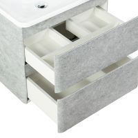 Тумба под раковину BelBagno 70 подвесная Cemento Verona Grigio арт-ALBANO-700-2C-SO-CVG — фото 6, Тумбы под раковину