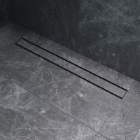 Душевой лоток AM.PM PrimeFlow 80 W02SC-U11-080-04BM с Черной матовой решеткой / под плитку Tile — фото 12, Душевые лотки