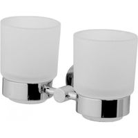 Подстаканник двойной AM.PM Bliss A55343464 Хром — фото 1, Стаканы для зубных щеток