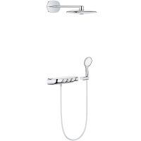 Душевая система Grohe Rainshower SmartControl 360 26443000 Хром — фото 1, Встраиваемые душевые комплекты