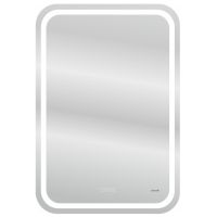 Зеркало Cersanit Led 051 Design Pro 55 KN-LU-LED051*55-p-Os с подсветкой с подогревом и функцией Bluetooth — фото 1, Зеркала в ванную комнату