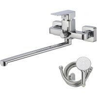 Смеситель для ванны WesnaArt Narcis NAR06-320-25221 универсальный Хром — фото 1, Смеситель для ванны