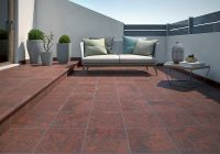 Клинкер Gres de Aragon Jasper Rojo 33х33 см — фото 2, Ступени и клинкер