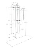 Подвесной шкаф Aquaton Марти 35 1A270203MY010 Белый глянцевый Дуб эндгрейн — фото 9, Шкафы для ванной