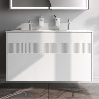 Тумба под раковину AM.PM Func 120 M8FFUX1202WM подвесная Белая матовая — фото 7, Мебель для ванной