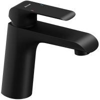 Смеситель для раковины Ravak Flat FL 014.20 X070173 Черный матовый — фото 1, Смесители для раковины