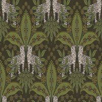 Обои LOYMINA Amazonia Флизелин (1*10,05) Зеленый, Листья/Животные арт-Ins1 005 — фото 1, Обои для стен