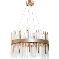 Люстра Artelamp Acapulco A1007SP-10GO Золото Прозрачная — фото 1, Люстры