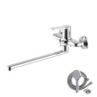 Смеситель для ванны Olive's Asturia 30221AS универсальный Хром — фото 2, Смеситель для ванны