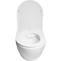 Комплект унитаза SantiLine SL-5005 с инсталляцией Grohe Rapid SL 38775001 с сиденьем Микролифт и клавишей смыва Хром — фото 4, Комплекты унитаз + инсталляция