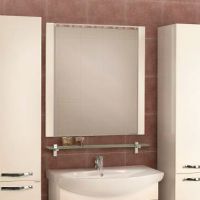 Товар: Зеркало Aquaton Ария 80 1A141902AA010 Белое - фото 2 Зеркало Aquaton Ария 80 1A141902AA010 Белое — фото 2, Зеркала в ванную комнату