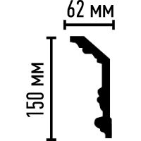Карниз Decomaster 95094 2400x150x62 мм — фото 2, Карнизы