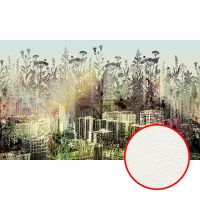 Фреска Ortograf Urban art 33558 Фактура флок FLK Флизелин (5*3) Разноцветный, Город/Цветы/Абстракция арт-33558 (флок FLK) — фото 1, Фрески