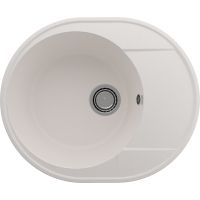 Кухонная мойка Ulgran Quartz Nora 585-01 Жасмин — фото 1, Кухонные мойки