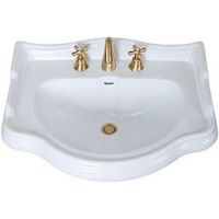 Раковина Kerasan Retro 69 104601*3 Белая — фото 1, Раковины