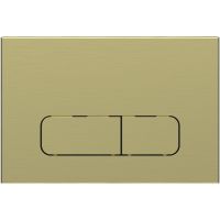 Клавиша смыва Vincea VFP-002BG Брашированное золото — фото 1, Кнопки смыва