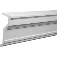 Карниз Европласт 4.81.001 2000x288x95 мм — фото 1, Фасадный декор