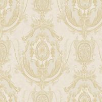Обои Bernardo Bartalucci Giulia 84122-2 Винил на флизелине (1,06*10,05) Бежевый, Дамаск — фото 1, Обои для стен