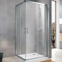 Душевой уголок Koller Pool Grace 120X80 G12080SC профиль Хром стекло прозрачное — фото 1, Душевые уголки