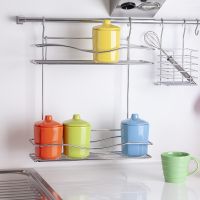 Полка под специи Tekno-tel MG042 Хром — фото 3, Аксессуары для кухни