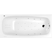 Акриловая ванна Whitecross Layla Slim 170x75 0122.170075.100.ULTRANANO.CR с гидромассажем — фото 1, Ванны
