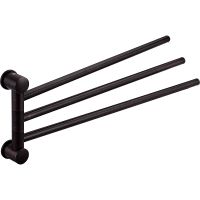 Полотенцедержатель WasserKRAFT Isar K-1633 поворотный Темная бронза — фото 1, Полотенцедержатели