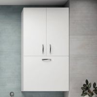 Товар: Подвесной шкаф DIWO Суздаль 60 СО-Су08060-01П1Я c бельевой корзиной Белый - фото 3 Подвесной шкаф DIWO Суздаль 60 СО-Су08060-01П1Я c бельевой корзиной Белый — фото 3, Мебель для ванной