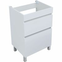 Тумба под раковину Aquanet Вега 120 Белый глянец арт-329124 — фото 4, Тумбы под раковину