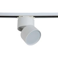 Трековый светильник Crystal Lux CLT 0.31 130 WH Белый — фото 1, Трековые светильники