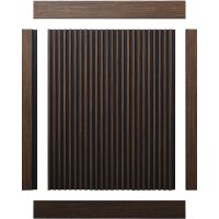 Финишный молдинг HIWOOD LF124A BR396K 2700x42x12 мм — фото 9, Панели