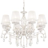 Товар: Люстра Maytoni Elegant Grace ARM247-08-G Белая Золото - фото 4 Люстра Maytoni Elegant Grace ARM247-08-G Белая Золото — фото 4, Люстры