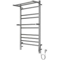 Электрический полотенцесушитель Aquatek Альфа П10 500x900 AQ EL RRP1090CH с полкой Хром — фото 7, Электрические полотенцесушители