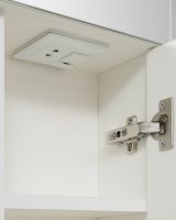 Зеркальный шкаф Aqua de Marco Olivia 80 1080COLI с подсветкой Белый — фото 5, Зеркальные шкафы в ванную