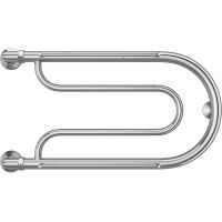 Водяной полотенцесушитель Terminus Фокстрот (1) 320x600 4620768881244 с полкой Хром, боковое подключение, G 1" НР — фото 2, Водяные полотенцесушители