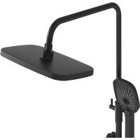 Товар: Душевая система Grossman Advans Черная матовая арт-500.K35.09.210 - фото 4 Душевая система Grossman Advans Черная матовая арт-500.K35.09.210 — фото 4, Душевые стойки