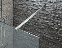 Душевая перегородка Jacob Delafon Contra 90 E22W90-GA профиль Хром стекло прозрачное — фото 5, Душевые перегородки