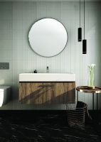 Товар: Тумба под раковину Creto Milano 100 5-1378TR подвесная Truffle - фото 4 Тумба под раковину Creto Milano 100 5-1378TR подвесная Truffle — фото 4, Мебель для ванной