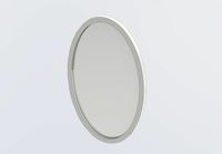 Зеркало Aquanet Сопрано 70 169607 с подсветкой Белое — фото 8, Зеркала в ванную комнату