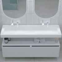 Раковина Boheme Armadi Art Flat 140 859-140 Белая — фото 2, Раковины